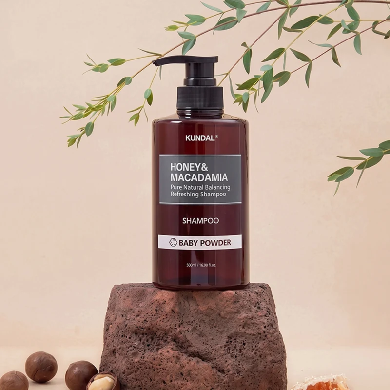 Honey & Macadamia Nature Shampoo Baby Powder - Vista previa