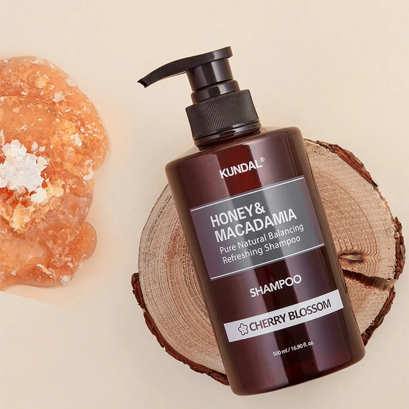 Honey & Macadamia Nature Shampoo Cherry Blossom - Vista previa